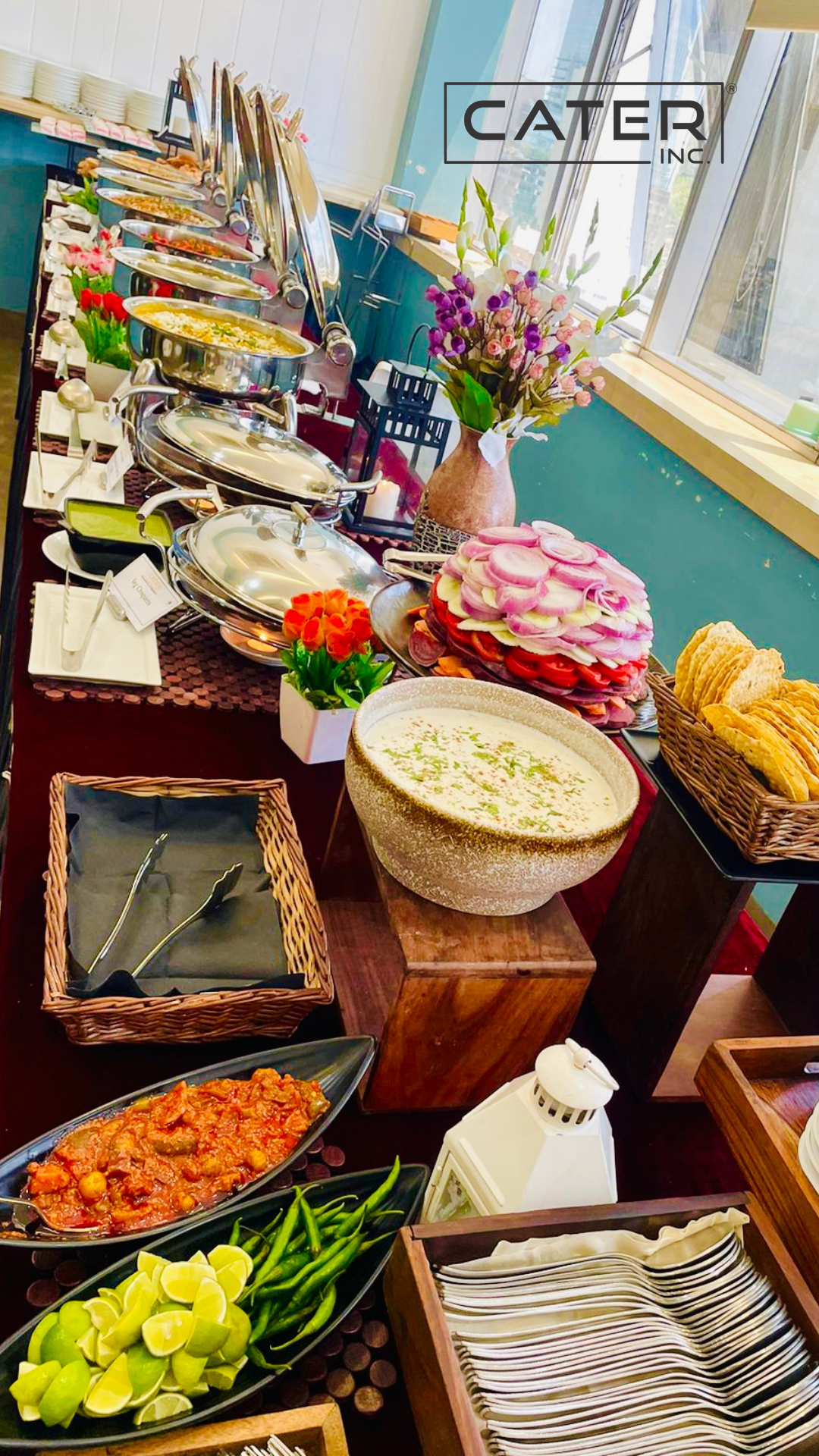 catering corporate lunch